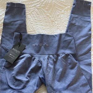 NVGTN Blue High-Waisted Leggings